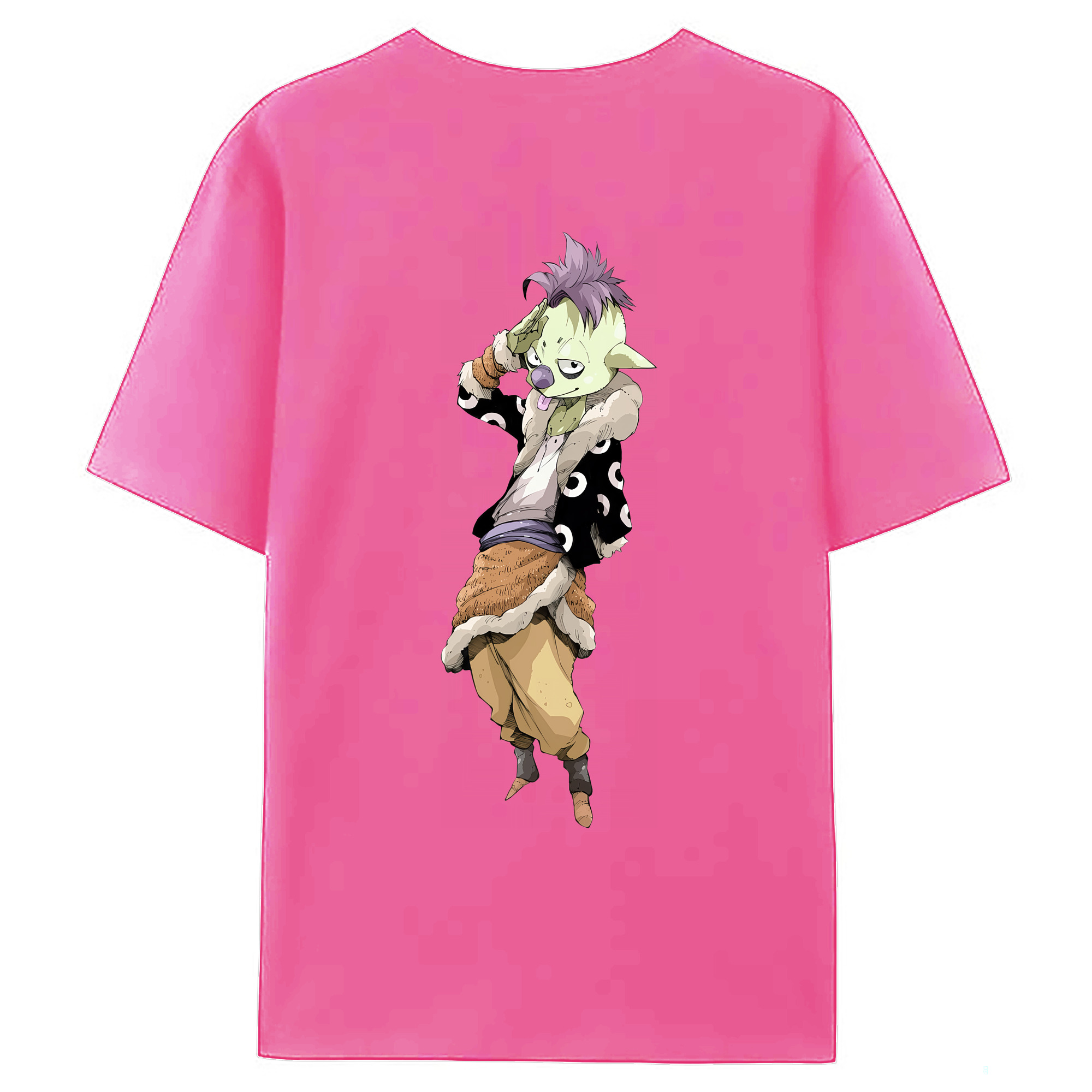 （画像用） 転スラ Regarding Reincarnated to Slime レディース半袖Tシャツ(バックプリント)